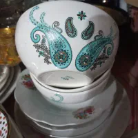 ظروف چینی قدیمی.وسایل منزل قدیمی|ظروف سرو و پذیرایی|اصفهان, ستار|دیوار