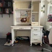 میز توالت و تحریر و کتابخانه40 میلیون تومان|کتابخانه، شلف، قفسه‌های دیواری|تهران, ونک|دیوار
