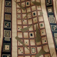 فرش راهرویی درجه یک ساوین در حد نو