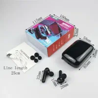 هندزفری بلوتوث ایرپاد m19 اصلی دارای چراغ قوه|لوازم جانبی موبایل و تبلت|دورود, |دیوار