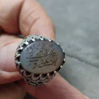 انگشتر نقره باعقیق کبود