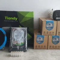 پکیج ۶ عددی دوربین مداربسته اماکن (اقساطی)