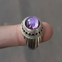 انگشترنقره ودست خور