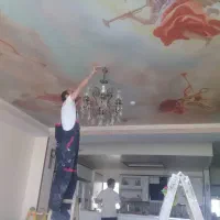 کاغذدیواری ونقاشی ساختمان