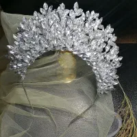 انواع تاج عروس و اکسسوری عروس