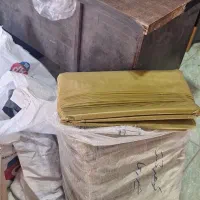 حراج مقداری پلاستیک زباله مشکی وزرد