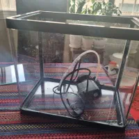 آکواریوم شرکتی شیشه خم ماهیران