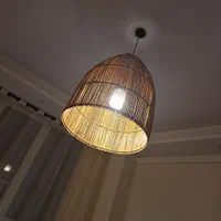لوسر چوبی حصیری زیبا