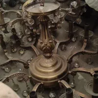 لوستر برنزی اصلی