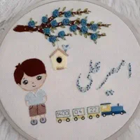 نمد دوزی و گلدوزی