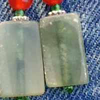 گردنبند اویز سنگی قدیمی دستساز بسیار کلکسیونی|کلکسیون اشیاء عتیقه|رامسر, |دیوار