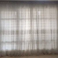 پرده سالن با استر ساده