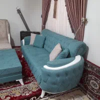 مبل راحتی ۸ نفره|مبلمان خانگی و میز عسلی|باغ حلی, |دیوار