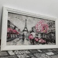 تابلو .قاب کاملا چوبی .