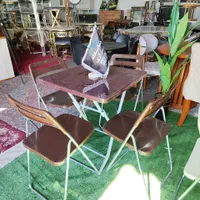 میز و صندلی فایبر تاشو پایه فلزی|میز و صندلی غذاخوری|شیراز, وزیرآباد|دیوار