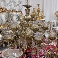 لوستر6شاخه 12لامپ|لوستر و چراغ آویز|تبریز, |دیوار