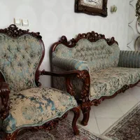 مبل سلطنتی ظریف استیل کلاسیک راحتی مدل افسون|مبلمان خانگی و میز عسلی|رباط‌کریم, رباط‌کریم|دیوار