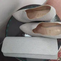 کیف و کفش عروس ست