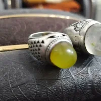 دو عدد انگشتر نقره|جواهرات|تربت‌حیدریه, منظر|دیوار