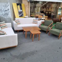 مبل 8 نفره بهزاد|مبلمان خانگی و میز عسلی|رشت, چله خانه|دیوار