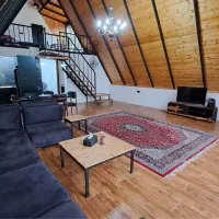 اجاره کلبه سویسی جکوزی دار دو خوابه جنگلی در ماسال|اجارهٔ کوتاه‌مدت ویلا و باغ|رشت, منظریه|دیوار