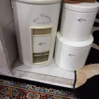 سطل برنج و قند و شکر