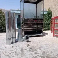 گاز پنج شعله ساندویچی و یخچال ایستاده