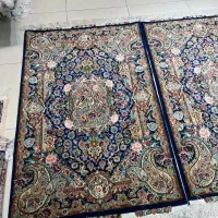 جفت فرش زرونیم(100*150) دستباف سالاری 60رج تبریز|فرش|کرج, فاز ۱ مهرشهر|دیوار