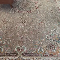 فرش 12متری(یک جفت)700شانه تراکم3000گردویی درحد نو|فرش|کرمانشاه, |دیوار