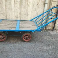 گاری باری بازاری چهارچرخ