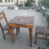 تعدادی میزوصندلی سنتی چوبی|کافی‌شاپ و رستوران|تهران, شهرآرا|دیوار