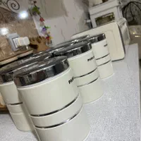 جاحبوباتی به همراه جا نونی|ظروف نگهدارنده، پلاستیکی، یک‌بارمصرف|کرج, حصارک بالا|دیوار