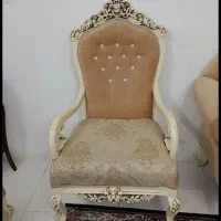 مبل استیل هفت نفره درحد جهیزیه|مبلمان خانگی و میز عسلی|قم, آذر (نکویی)|دیوار