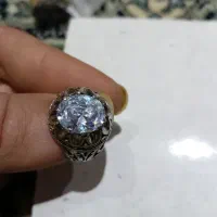 انگشتر موزانایت(الماس روسی) پرتلالو