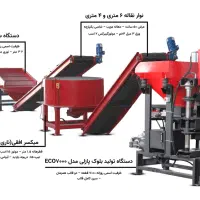 دستگاه تولید اجر و بلوک پازلی