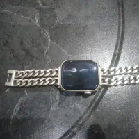 اپل واچ سری ۹ سایز ۴۵ رنگ استا لایت باطری ۱۰۰