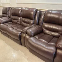 مبلمان راحتی اتومات چرمی|مبلمان خانگی و میز عسلی|تهران,  امام زاده قاسم (نیاوران)|دیوار