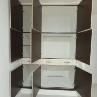 فروش دو کمد دیواری MDF|جاکفشی، کمد، دراور|بندر کنگان, |دیوار