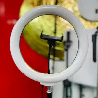 رینگلایت قطر 26 سانت 20 وات کنترل دار وهولدر