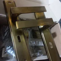 قفل دستگیره درب پلاک خال دار تنسو دوتیکه