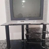 تلویزیون سامسونگ ومیز ویک آبسردکن|تلویزیون و پروژکتور|خرمشهر, |دیوار
