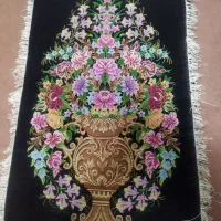 تابلو فرش ابریشم دستباف