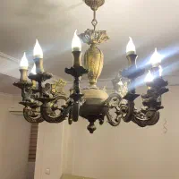 ۲ عدد ۱۲ شاخه و یک عدد ۶ شاخه و ۲ دیوارکوب ۲ شاخه|لوستر و چراغ آویز|تهران, زعفرانیه|دیوار