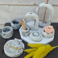 فروش شمع و سنگ مصنوعی،بصورت تک و عمده|صنایع دستی و سایر لوازم تزئینی|شهرکرد, |دیوار