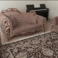 فروش مبل کلاسیک ۷ نفره درجه یک|مبلمان خانگی و میز عسلی|شیراز, شهرک سراج|دیوار