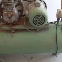 پمپ باد ۱۵۰ لیتری کاملا سالم وکم صدا|ابزارآلات|رودسر, |دیوار