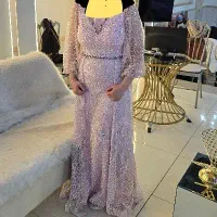 لباس شب صورتی شیک و تمیز