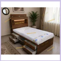 تخت خواب باکس دار ، کشودار ، آریا