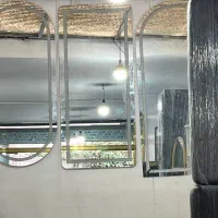 آینه فورتیک دکور آرایشگاهی|آرایشگاه و سالنهای زیبایی|مشکیندشت, |دیوار