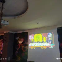 ویدیو پروژکتور ژاپنی هیتاچی با کابل وپایه|تلویزیون و پروژکتور|پرند, فاز ۶|دیوار